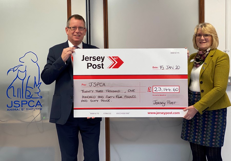 Jersey Post raises over £20k for 2019 Chosen Charity Jersey Post